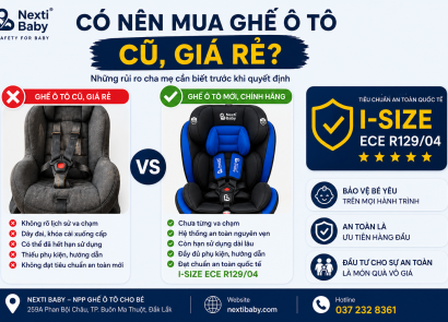 Có Nên Mua Ghế Ô Tô Cũ, Giá Rẻ? Những Rủi Ro Cha Mẹ Cần Biết Trước Khi Quyết Định