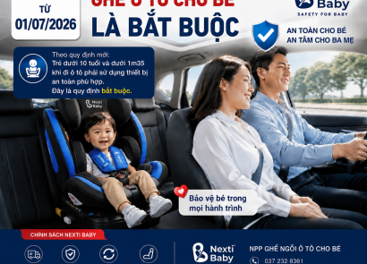 Quy Định Ghế Ô Tô Cho Trẻ Em Từ 01/07/2026 Mới Nhất Cha Mẹ Cần Biết